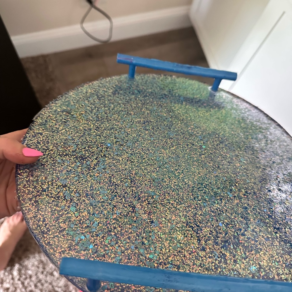 Sparkly tray
